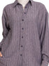 Indigo Striped linen Suit - Khotwh